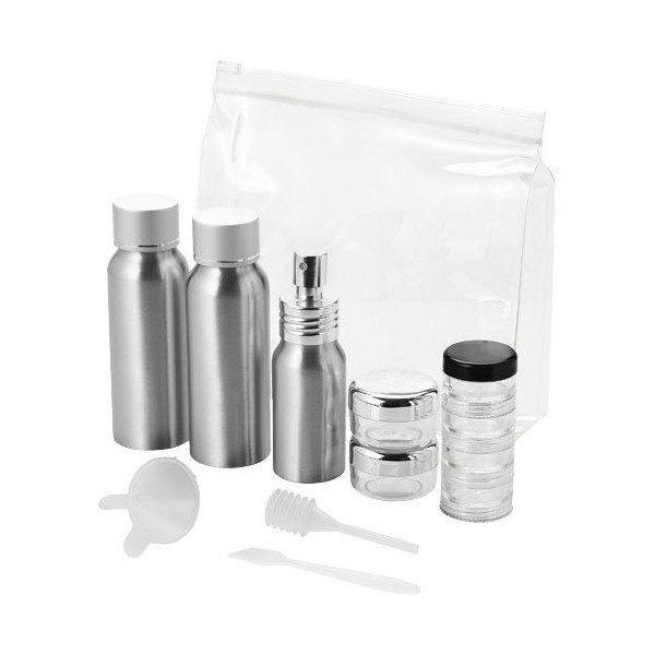 Set di flaconi da viaggio in alluminio...